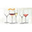 Champagne Glass Flute 8 Oz.