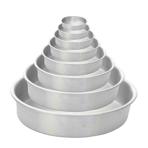 3'' X 3'' LAYER CAKE PAN, ALUMINUM, 1.0MM