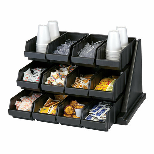 Versa Organizer Rack With (12) Bins 25-1/8''L X 21-3/8''D X 14-1/4''H