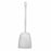 Toilet Brush & Caddy Set 15'' O.A.L. brush 4-1/2''H caddy