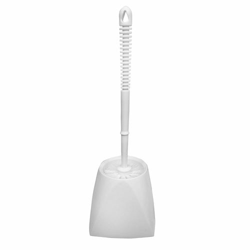 Toilet Brush & Caddy Set 15'' O.A.L. brush 4-1/2''H caddy