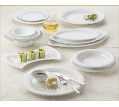 Platter 14-1/2'' x 10-1/4'' rimmed