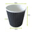 Rippled Black Cup