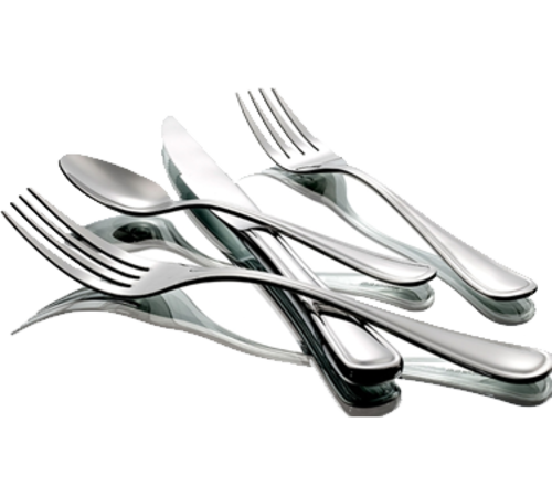 Soup Spoon, 6-1/4'', round bowl, 18/10 stainless steel, Folio Flatware, Montecito