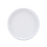 Hudson Plate, 8-1/4'' dia. x 1''H, round, low rim, melamine, white