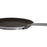 Crepe Pan, 10-1/4'' dia., 5/32'' thick non-stick aluminum, long riveted flat iron handle, Paderno, Cookware