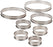 Flan Ring, 9-1/2'' dia. x 1''H, round, rolled edges, stainless steel