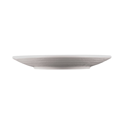 Plate, 10'' dia. x 1-1/2''H, round, coupe, pebble textured, break, chip, stain & scratch resistant