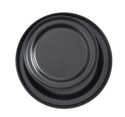 Seafood Tray, melamine, Black, 13'' Dia., melamine Seafood Trays