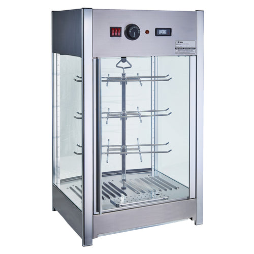 Display Merchandiser, 18''L x 17''W x 31''H, countertop, accommodates (4) 14'' dia. pizzas