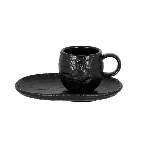 ESPRESSO CUP, 2.35''D, 2.25''H, 3.05 OZ, BLACK