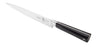 ZuM Fillet Knife, 7'', one-piece precision forged, high carbon, no-stain, German steel, ergonomically designed POM handle, NSF