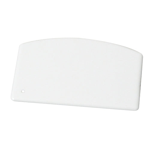 Scraper Dough 5.5 X 3.5'' Whte Poly(Winco