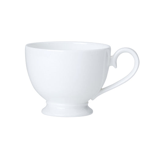 Tea Cup, 8 oz., 2-3/4''H, footed, bone china, William Edwards, Classic Whites