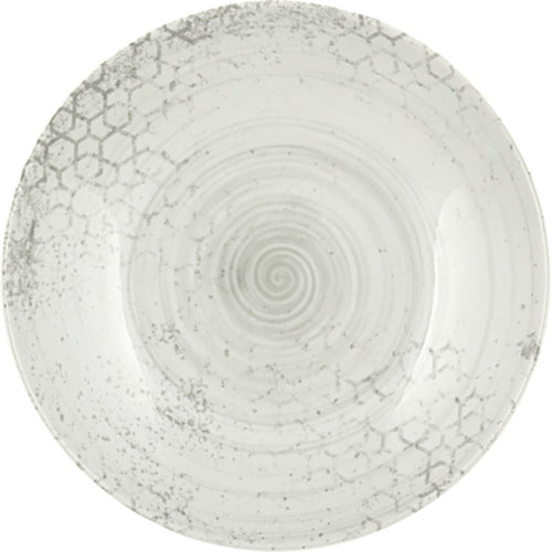 Plate, 11-2/5'' dia., round, deep, coupe, dishwasher, microwave & oven safe, lead free, porcelain, Minea, Smart by Bauscher