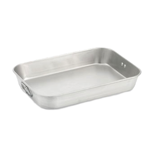 Bake & Roast Pan, 7-1/2 quarts, 17-5/8'' x 11-3/4'' x 2-3/8'', 16 ga. aluminum, Made in USA