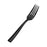 Manhattan Salad Fork, 6-3/4'', 18/10 stainless steel, PVD coated, black, matte finish