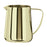 Cappuccino Milk Pot, 30-3/8 oz, with handle, 18/10 stainless steel, PVD coating, Arthur Krupp, AK 662 PVD Champagne