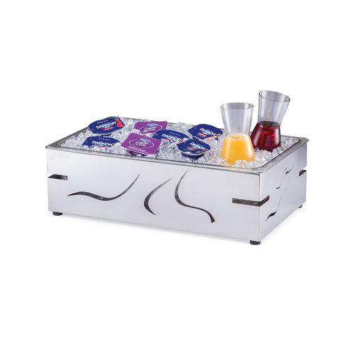 Beverage Ice Box  20''L x 12''W x 8''H  rectangular