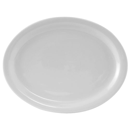 COLORADO PLATTER 11 1/8''X 8 5/8'' WHITE PORCELAIN