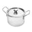 Mini Round Casserole Dish, with lid, 17.75 oz, 6-1/2''L x 2.4''H, 4.3'' top diameter