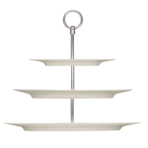 Etagere 10-5/8'' dia. x 12-13/16''H 3-tier