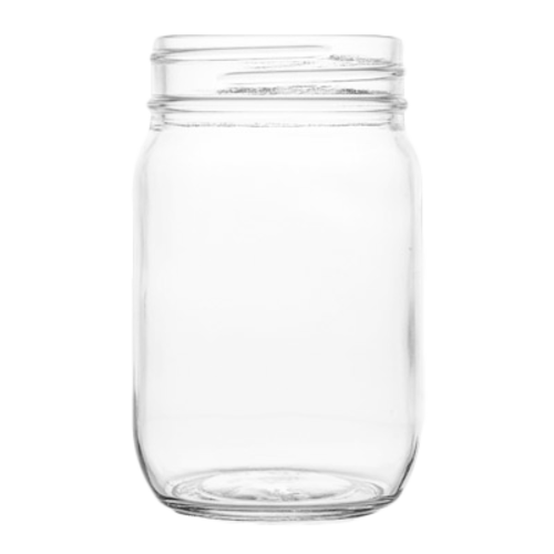 Hospitality Glass Drinking Jar (All-purpose) 12 Oz.