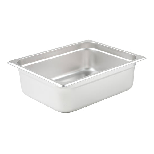 Steam Table Pan Half Size 10-3/8'' X 12-3/4'' X 4'' Deep