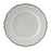 Plate, 10-3/4'' dia., round, scalloped edge, Charleston, Porcelain White with Blue Band