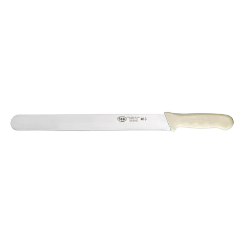 Roast Beef Slicer 12'' White Poly Handle