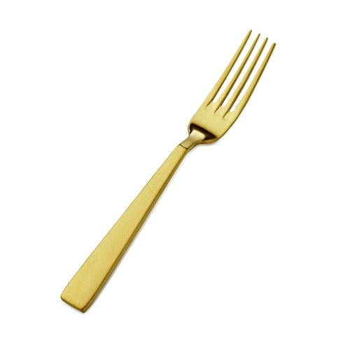 Roman Salad Fork, 7-1/8'', 18/10 stainless steel, gold matte