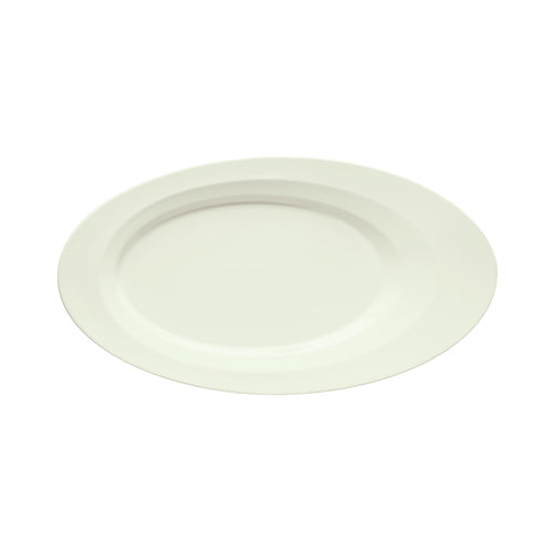 Allure BoneWhite Platter 11-1/2'' x 6-1/4''