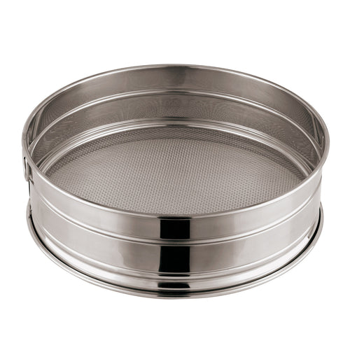 Flour Sieve 11-7/8'' dia. x 3-1/8''H fine mesh