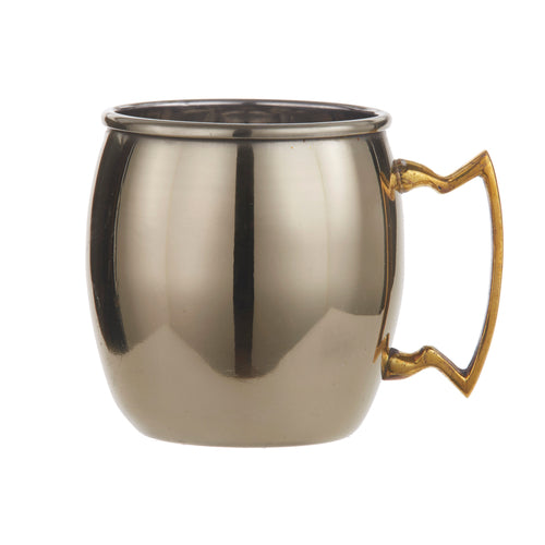 MOSCOW MULE MUG, PLAIN, GOLD/BRASS, 16 OZ.