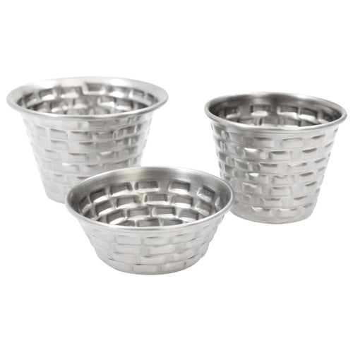 2.5 oz Brickhouse Ramekin, Stainless Steel, 2.25'' dia x 1.75''