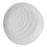 Plate, 11'', abstract round, melamine, Creations, Scape White