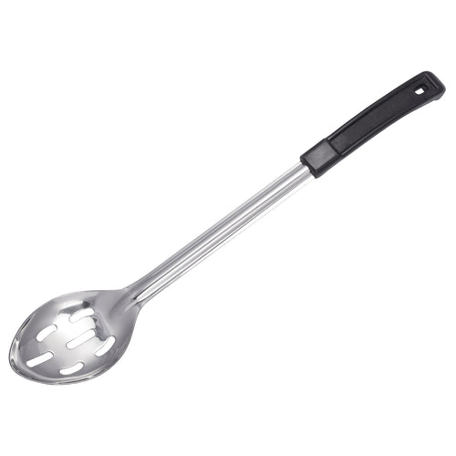 Winco Prime 13'' S/S Slotted Basting Spoon with Plastic Hdl, NSF