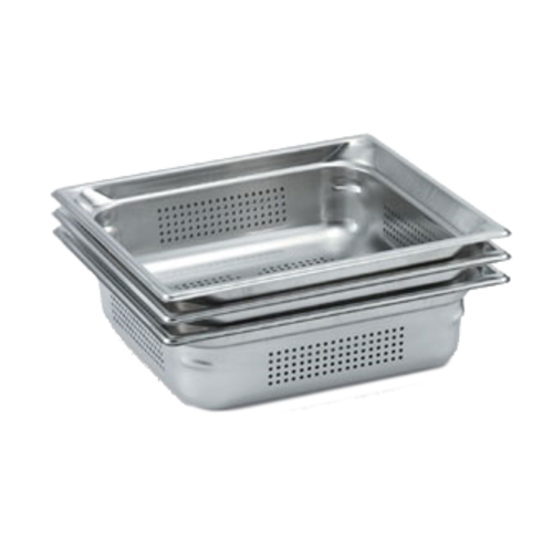 Super Pan 3 1/1 GN Food Pan perforated 2'' deep (55mm) 22 gauge