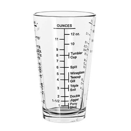 Measuring/Mixing Glass  16 oz. (473 ml)