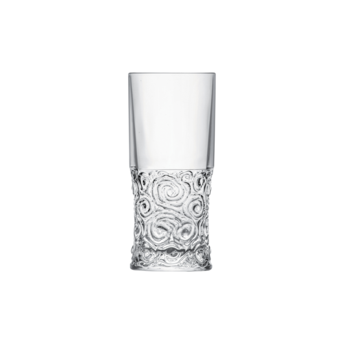 Highball Glass, 11.75 oz., (H 6-1/8''; M 2-3/4''; T 2-7/8''; B 2-5/8'') EcoCrystal, Crystalline, Clear