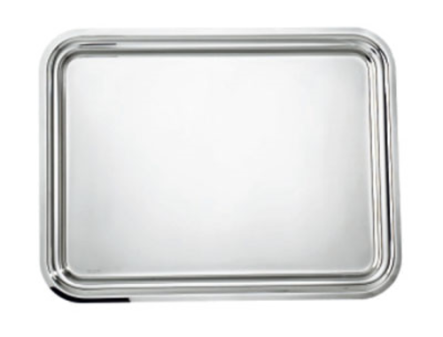 Tray, 15-3/4'' x 10-1/4'', rectangular, 18/10 stainless steel, Sambonet, Elite S/S