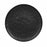 ROUND FLAT COUPE PLATE, 11''D, BLACK