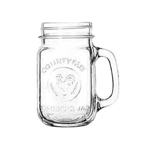 Drinking Jar 16-1/2 Oz.