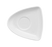 Saucer Enjoy Combi 5-2/3''X5-7/8'' Asymmetrical Porcelain