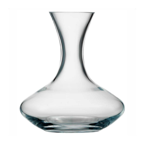 Stolzle Decanter, 26-1/2 oz., 7-1/2'' dia. x 8''H, dishwasher safe, lead-free crystal glass, Grandezza