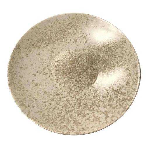 Plate, 9-7/16'' dia., round, deep, coupe, porcelain, beige, Sandstone by Bauscher