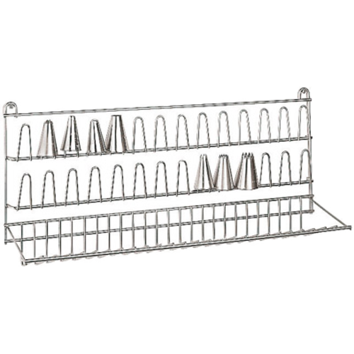 Pastry Tip Dryer 19-5/8'' L X 5-1/8'' W X 9-1/2'' H