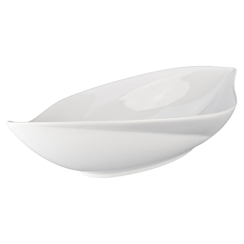 BIA Cordon Bleu Bowl 16''L x 8-1/2''W x 3-1/4''H leaf shape