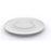 Plate, round, with double rim, vitrified china, Studio Raw