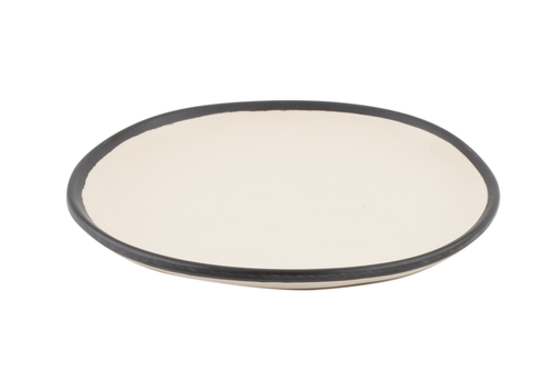 10.5'' Manila Round Coupe Melamine Dinner Plate